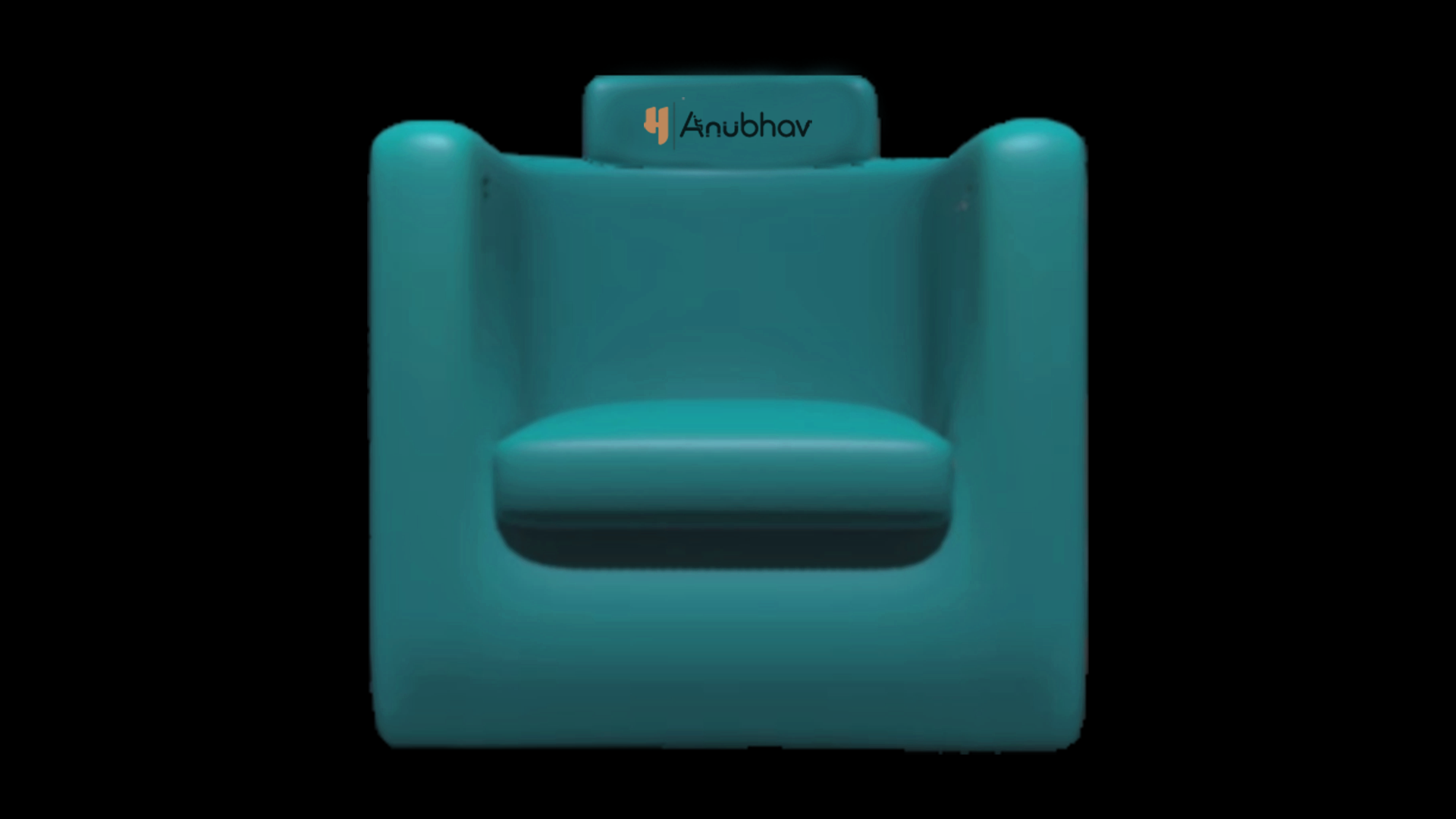Close-up of premium 5D chair upholstery with advanced materials